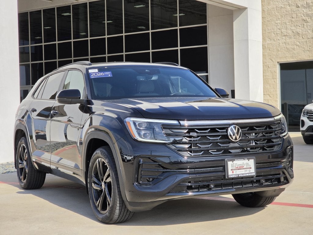 2026 Volkswagen Atlas Cross Sport 2.0T SEL R-Line Black