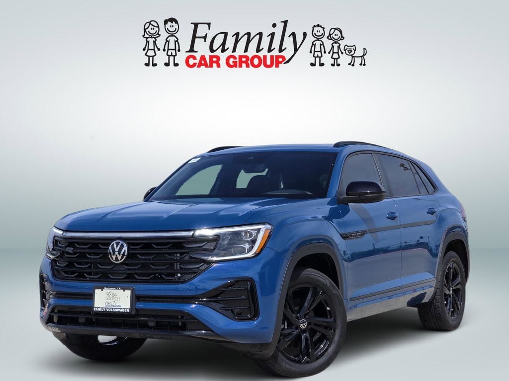 2025 Volkswagen Atlas Cross Sport 2.0T SEL R-Line Black