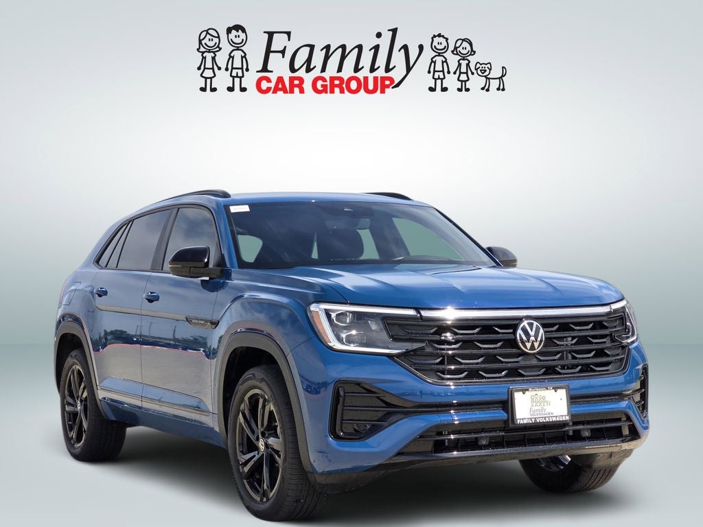 2025 Volkswagen Atlas Cross Sport 2.0T SEL R-Line Black