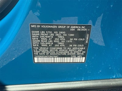 2026 Volkswagen Atlas 2.0T SE