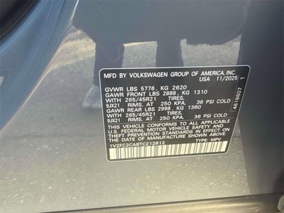 2026 Volkswagen Atlas Cross Sport 2.0T SEL Premium R-Line