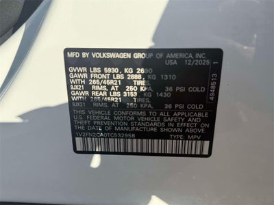 2026 Volkswagen Atlas 2.0T SEL Premium R-Line