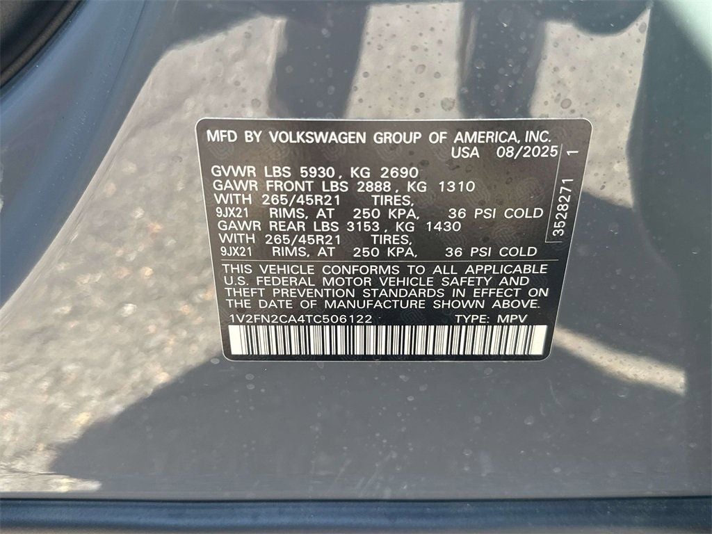 2026 Volkswagen Atlas 2.0T SEL Premium R-Line