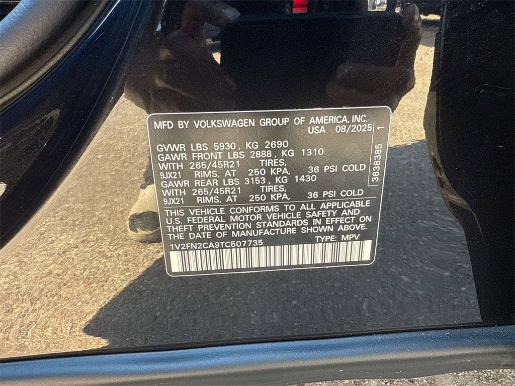 2026 Volkswagen Atlas 2.0T SEL Premium R-Line