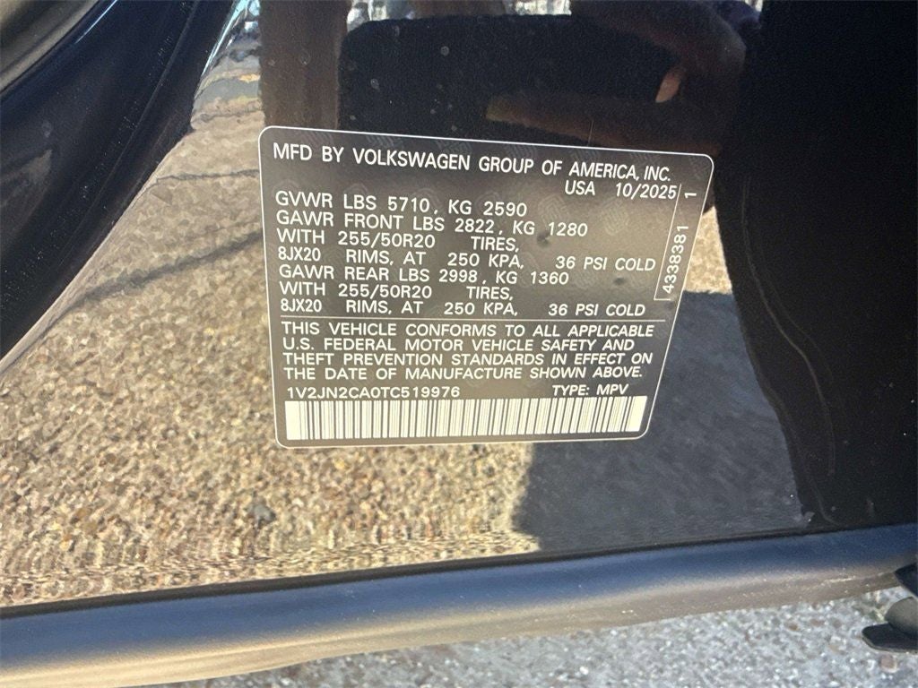 2026 Volkswagen Atlas 2.0T SE w/Technology