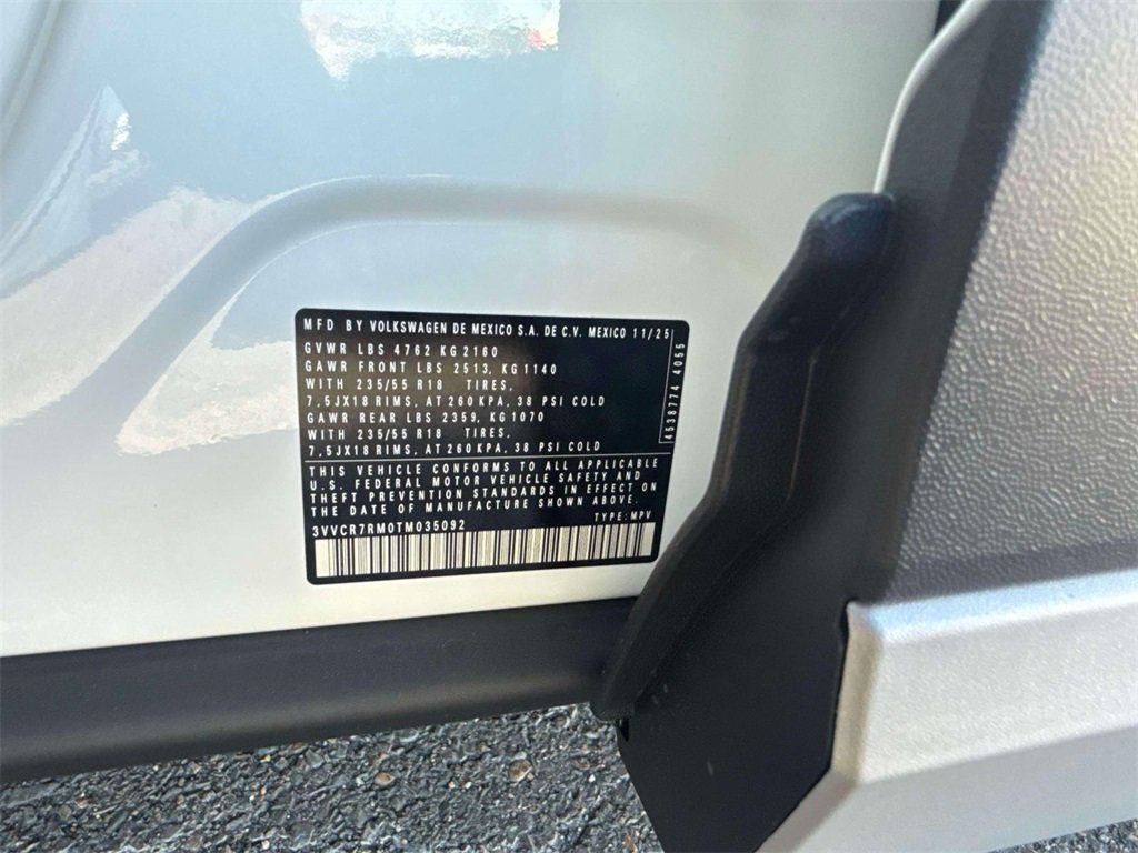 2026 Volkswagen Tiguan 2.0T S