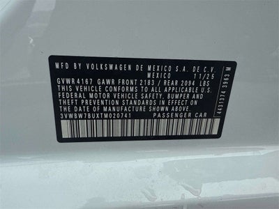 2026 Volkswagen Jetta 1.5T Sport