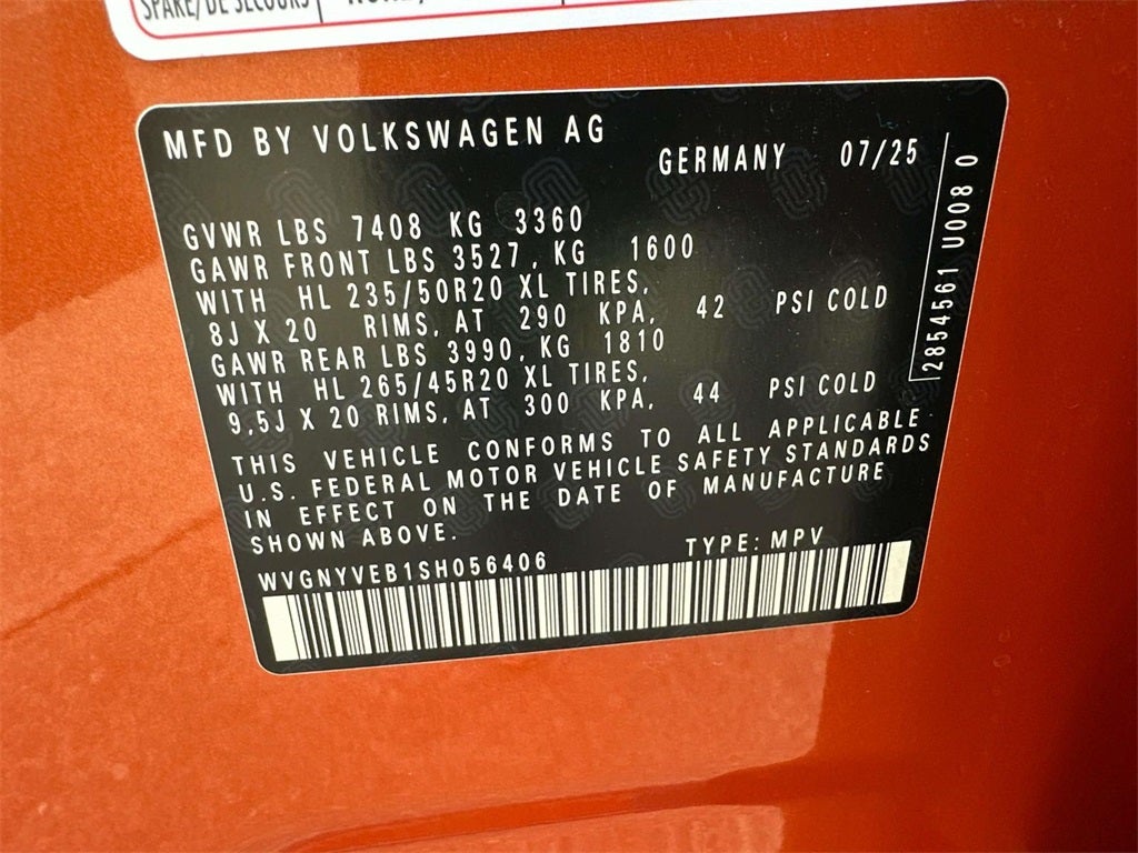2025 Volkswagen ID. Buzz Pro S Plus