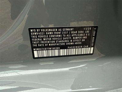 2026 Volkswagen Golf GTI 2.0T SE