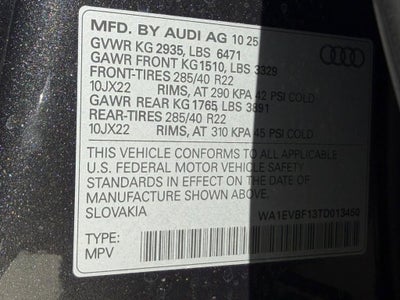 2026 Audi Q8 55 Premium Plus quattro