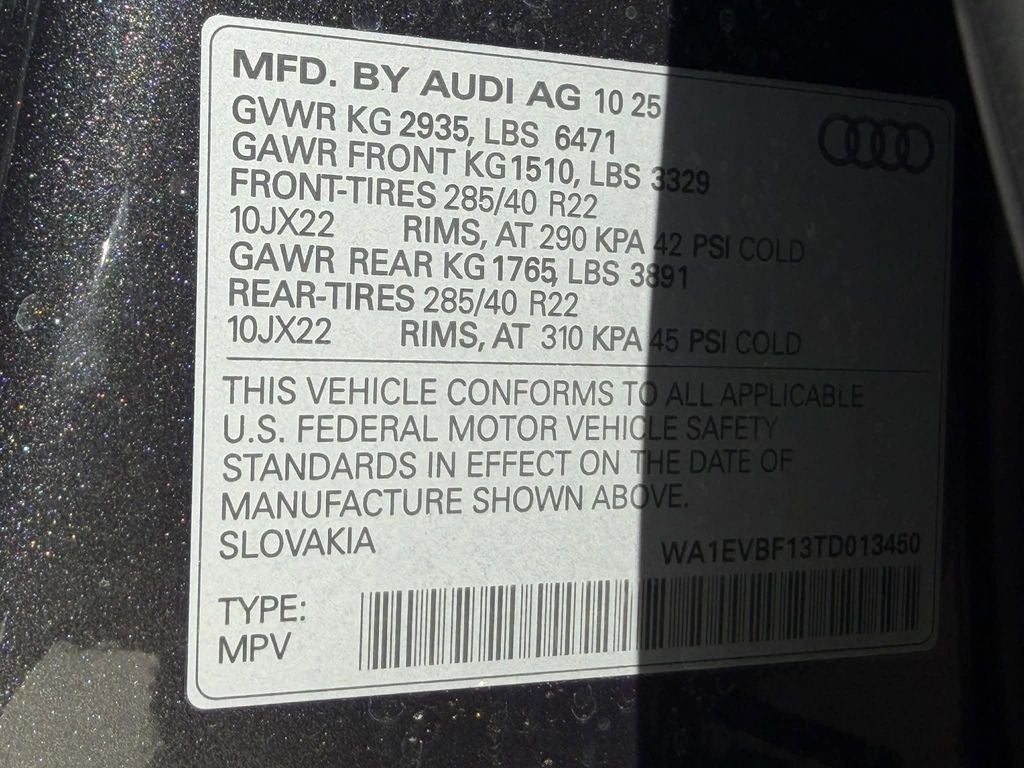 2026 Audi Q8 55 Premium Plus quattro
