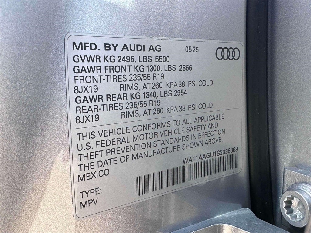 2025 Audi Q5 2.0T Premium quattro