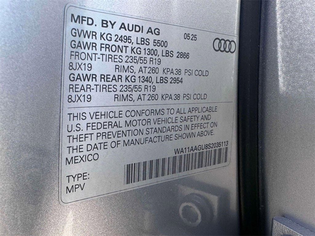 2025 Audi Q5 2.0T Premium quattro