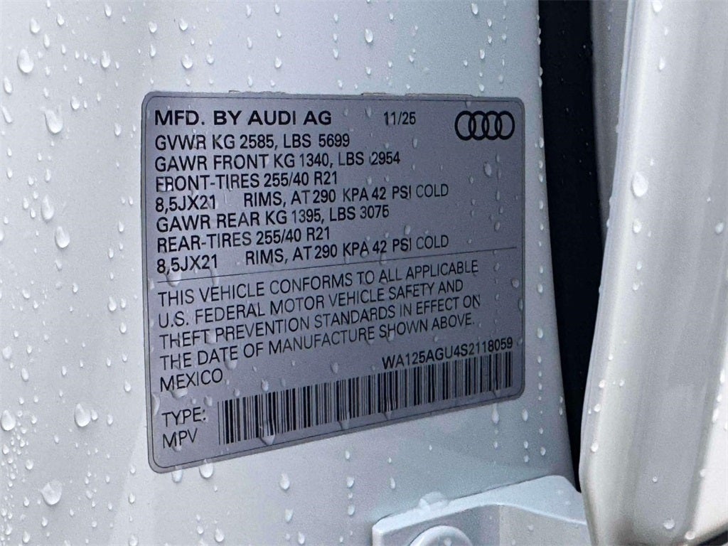 2025 Audi All-new SQ5 3.0T Premium Plus quattro