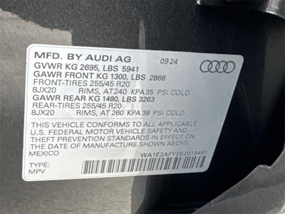 2025 Audi Q5 e 55 Premium Plus S Line