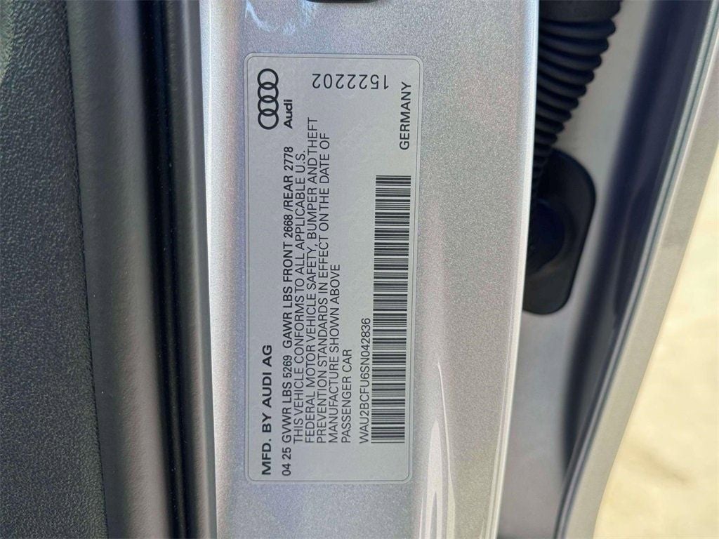 2025 Audi A5 2.0T Premium Plus quattro