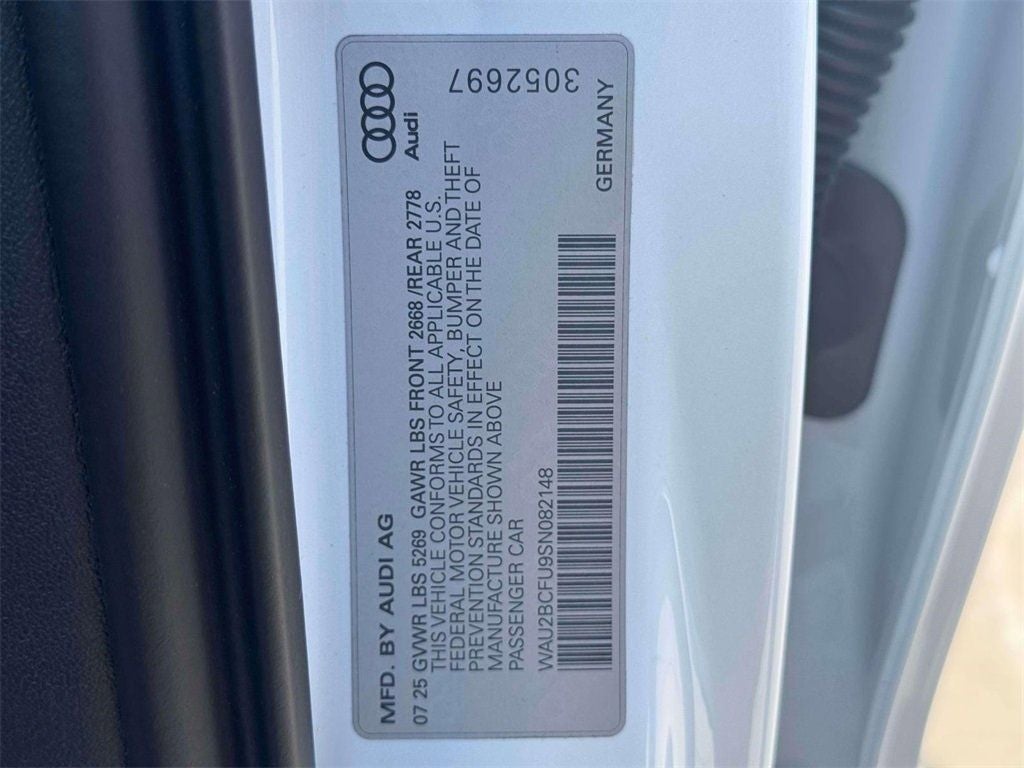 2025 Audi A5 2.0T Premium Plus quattro