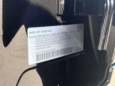 2025 Audi A6 Sportback e-tron ultra package quattro